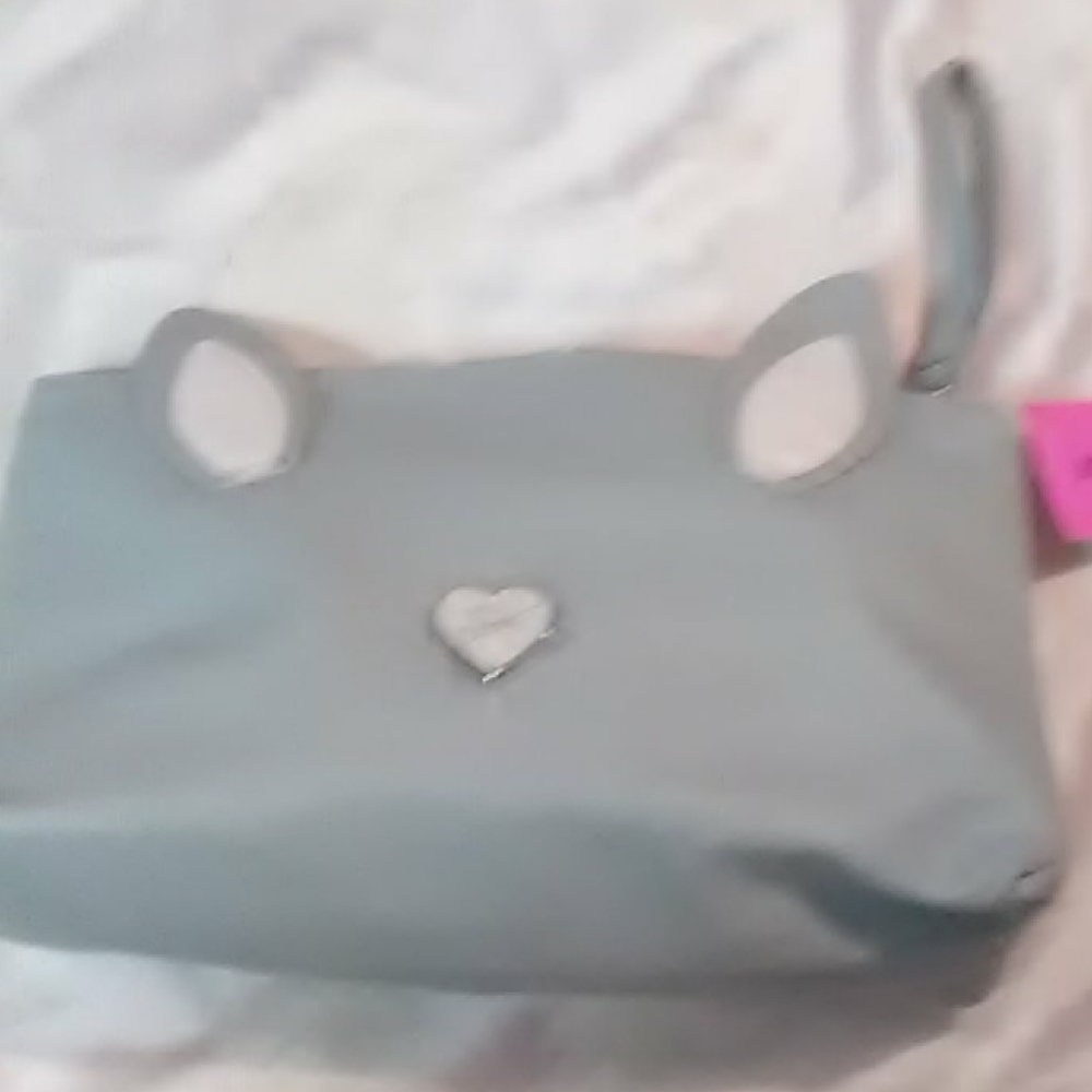 Betsey Johnson kitsch cosmetic bag